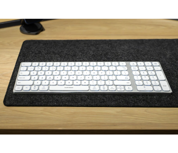 SILVER MONKEY Alu Keys Mini Premium Backlight White SMA257 - 1266239 - zdjęcie 5